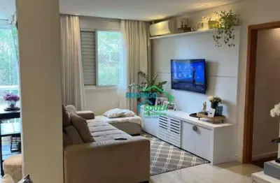 Apartamento com 3 dormitórios à venda, 123 m² por r$ 1.480.000,00 -  alphaville - santana de parnaíba/sp