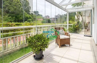 Apartamento com 3 dormitórios à venda, 156 m² por r$ 1.650.000 - alphaville - santana de parnaíba/sp