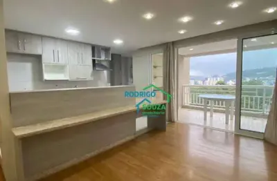 Apartamento com 2 dormitórios para alugar, 94 m² por R$ 7.500/mês - Alphaville - Santana de Parnaíba/SP