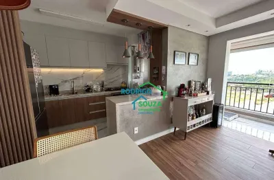 Apartamento com 2 dormitórios à venda, 83 m² por R$ 1.050.000 - Centro Comercial Jubran - Barueri/SP