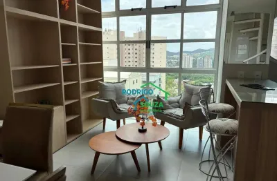 Apartamento Duplex com 1 dormitório para alugar, 68 m² por R$ 5.250/mês - Alphaville - Barueri/SP