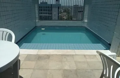 Lindo Flat para Morar  Andar Alto  Móveis Fixos 1 Vaga de Garagem