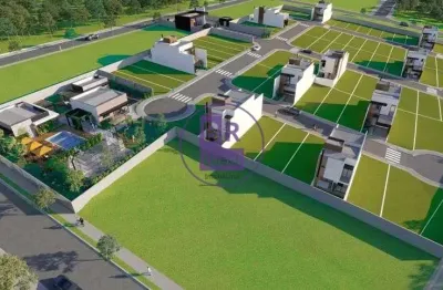 Terreno em condomínio fechado à venda no Jardim Pacaembu, Londrina 