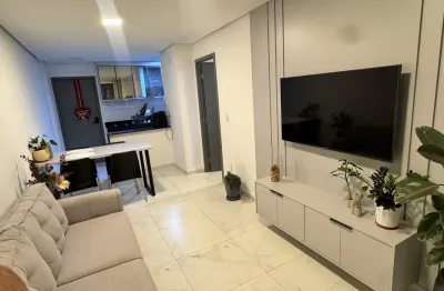 Apartamento todo mobiliado com um quarto vista mar em manaíra