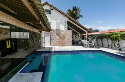 Casa com 5 quartos à venda na praça três, porto de galinhas, ipojuca, 229 m2 por r$ 6.499.000