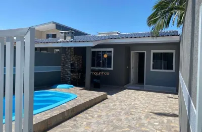 Casa com 2 quartos para alugar no curraes, matinhos  por r$ 800 por dia