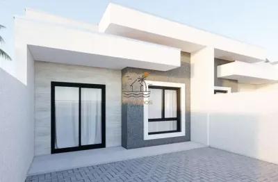 Casa com 2 quartos à venda em balneário gaivotas, matinhos  por r$ 410.000