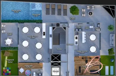 Apartamento com 2 quartos à venda na Rua Bernardino João Vitorino, Centro, Itajaí