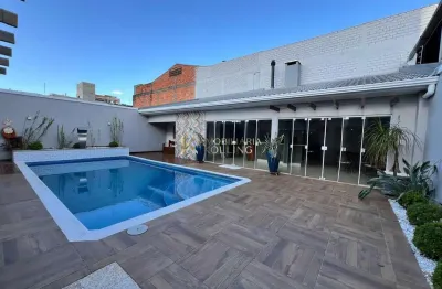 Sobrado à venda, edícula separada e piscina, jardim porto alegre, toledo - pr