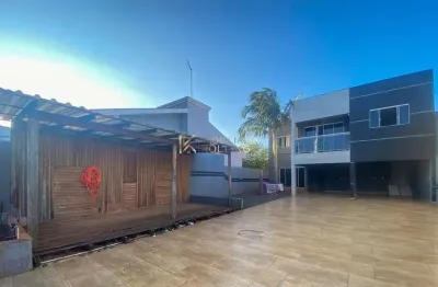 Sobrado semi mobiliado à venda, jardim coopagro, toledo - pr
