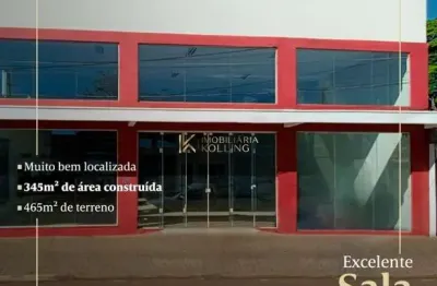 Sala comercial com localização privilegiada, no centro da cidade em toledo-pr.