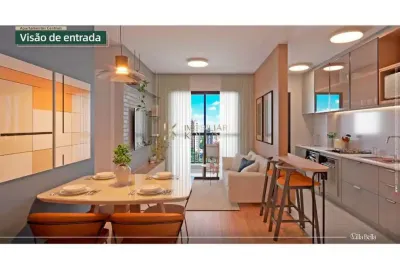 Apartamento à venda com 2 quartos, no residencial villa bella. toledo pr