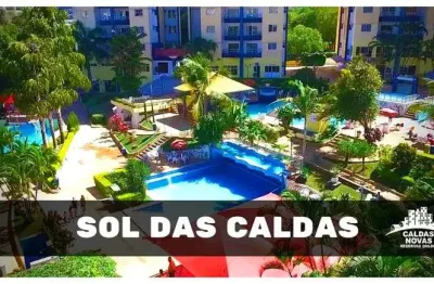 Apartamento com 2 quartos à venda na Rua Antônio Coelho de Godoy, Centro, Caldas Novas