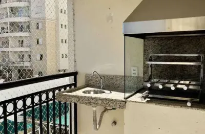 Apartamento com 3 dormitórios para alugar no mansões com alzer completo e varanda gourmet