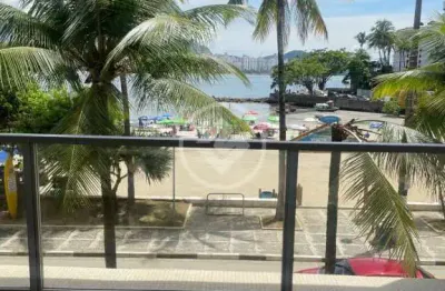 Apartamento para locação anual com vista para o mar da praia da astúrias, guarujá-sp codigo: 102378