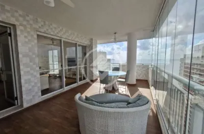 Oportunidade apartamento a venda com linda vista para mar com varanda e lazer completo asturias guarujá sp codigo: 111319