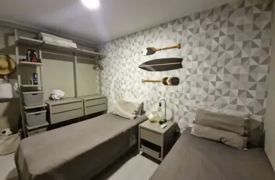 Lindo apartamento reformado e mobiliado com lazer de resort na praia da enseada com vista p mar codigo: 129378
