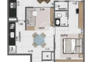 Apartamento com 1 quarto à venda na Rua Duarte da Costa, 56, Indaiá, Caraguatatuba