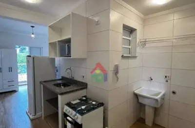 Studio mobiliado para aluguel com sacada lançamento butantã,  jardim bonfiglioli, são paulo - st1133