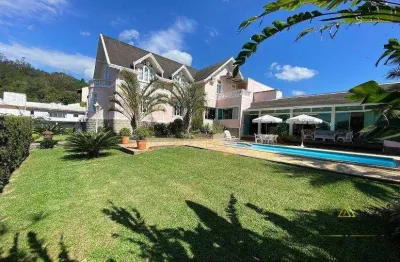 Casa com 6 dormitórios, 498 m² - venda por r$ 2.950.000,00 ou aluguel por r$ 12.000,00/mês - velha - blumenau/sc