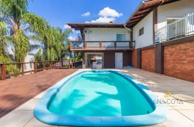 Casa com 4 dormitórios à venda, 320 m², terreno 906 m² por r$ 1.500.000 - escola agrícola - blumenau/sc