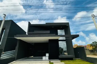 Anúncio de Locação – Casa Nova no Condomínio Monte Carlos | Parque das Nações   Oportunidade imperdível para morar com conforto e economia!