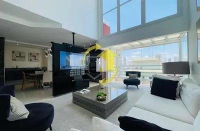 Cobertura triplex espetacular - 290 m² - 3 suítes - 4 vagas - área gourmet privativa