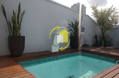 Cobertura 147 m² - vila regente feijó - 3 suítes / piscina privativa - 1 vaga