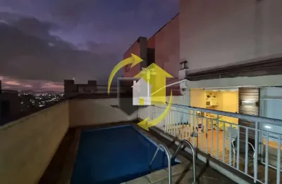 Cobertura duplex no cluib tuituti - 164m² - 3 dorms - 1 suite e 3 vagas