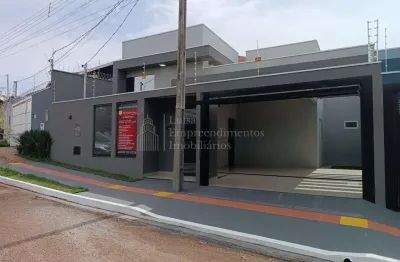 Casa térrea nova à venda, vila nasser, campo grande - ms