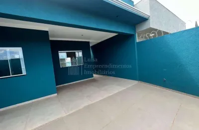 Casa térrea nova com 3 dormitórios à venda, vila sobrinho, campo grande - ms