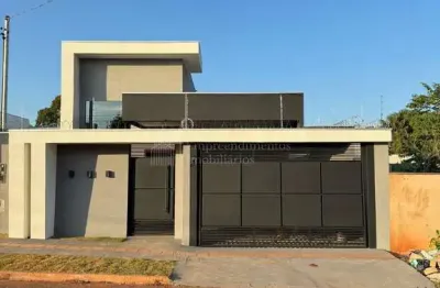 Casa com 3 dormitórios à venda, vila nasser, campo grande - ms