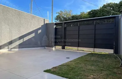 Casa térrea à venda, água limpa park, campo grande - ms