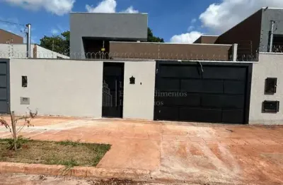 Casa com 3 dormitórios à venda, parque rita vieira, campo grande - ms