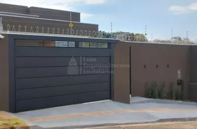 Casa térrea à venda, alto padrão, vila nasser, campo grande - ms