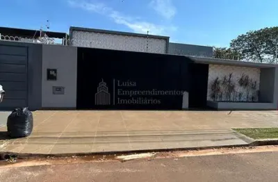 Casa com 3 dormitórios à venda, parque rita vieira, campo grande - ms