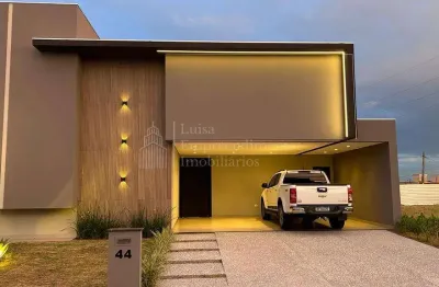 Casa térrea à venda com suíte master, alphaville iv, campo grande - ms