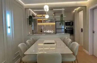 Apartamento na av atlântica em balneário camboriú com 2 suítes