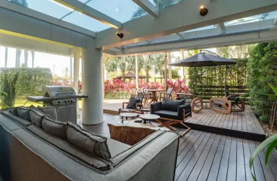 Apartamento garden alto padrão no brava home na praia brava de itajaí com 3 suít