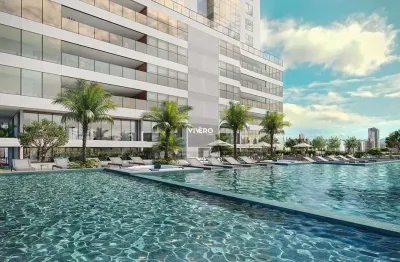 Apartamento com 4 suítes no edifício grand palace tower - fg no centro de balneá