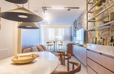 Apartamento com 2 suítes no edifício golden palace - camboriú