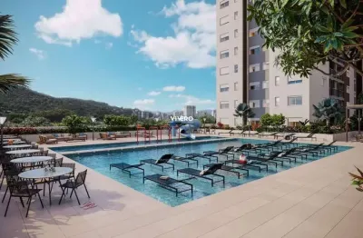 Vitta home resort em itajaí no bairro fazenda, 02 dormitórios na torre b