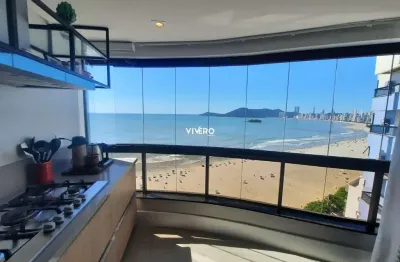 Apartamento frente mar com 4 dormitórios no centro de balneário camboriú