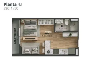 Kitnet / Stúdio à venda na Av. Sivio Camargo, s n, Jardim Dourado, Porto Belo