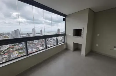 Apartamento à venda em Itajaí com 104m², 1 suíte, sacada com churrasqueira e laz