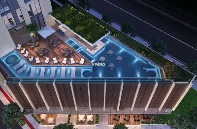 Apartamento alto padrão no 135 Jardins com vista mar e andar alto no Centro de B