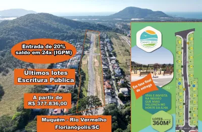 Terrenos com escritura pública e viabilidade no norte da ilha