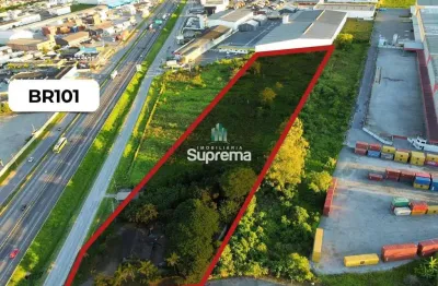 Terreno comercial à venda na Rodovia BR-101, --, Salseiros, Itajaí