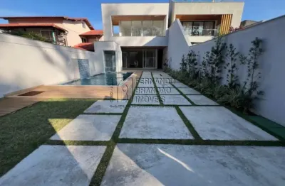 Casa interlagos itauna, 1ª locação, c/ 350m² lindo jardim, varanda gourmet, piscina cascata, sauna vapor, 3 suítes uma master. linda!