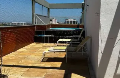 Nau da barra, vendo cobertura com 4 quartos na barra da tijuca c/ 1 suite, 3 salas, 3 vagas de garagem, 430m² de área.
